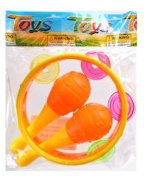 Набор музык.инструментов, 3 предм., в ассорт., пакет