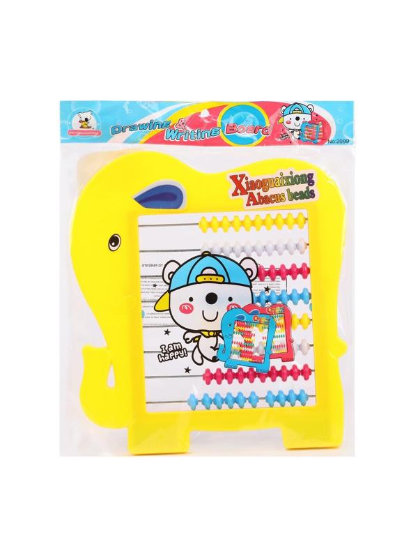 Счеты Слоник в ассорт., пакет