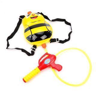 Набор бластер водяной-рюкзак Пчелка, в ассорт.