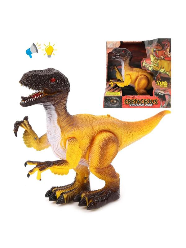 Динозавр эл., свет, звук, эл.пит.ААА*2шт.не вх.в комплект