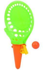 Набор: поймай мячик, ловушка 26 см, мяч в ассорт.