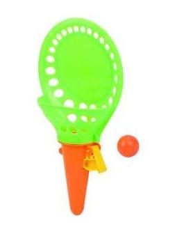 Набор: поймай мячик, ловушка 26 см, мяч в ассорт.