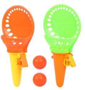 Набор: поймай мячик, ловушка 2 шт. 18 см., мяч 2 шт. в ассорт.
