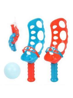 Набор: поймай мячик, 2 ловушки 28 см, мяч