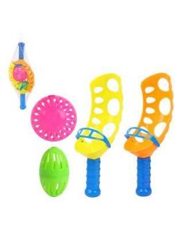 Набор: поймай мячик, 2 ловушки 27 см, 2 мяча