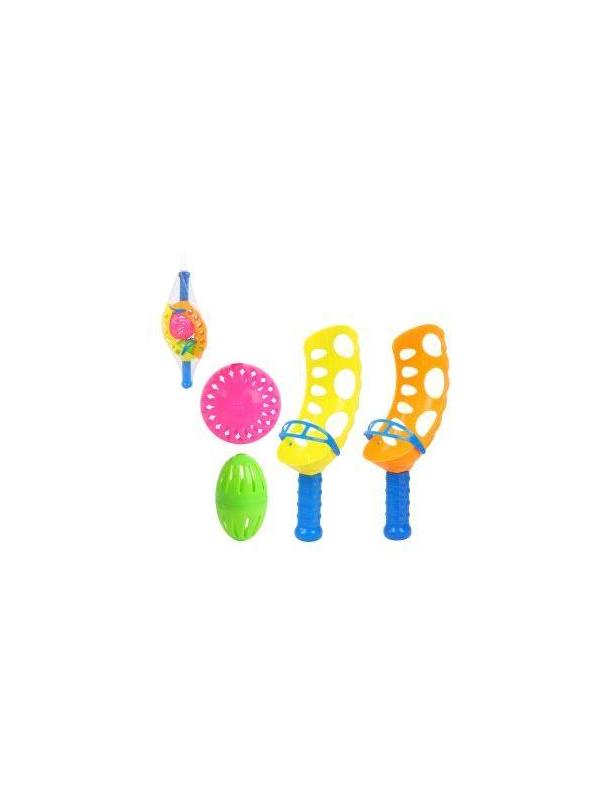 Набор: поймай мячик, 2 ловушки 27 см, 2 мяча