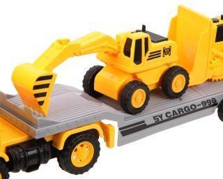 Игровой набор Автовоз, свет, звук, в комплекте машина инерционная, 2 машины
без механизмов, тестовые элементы питания AG13*3шт., коробка