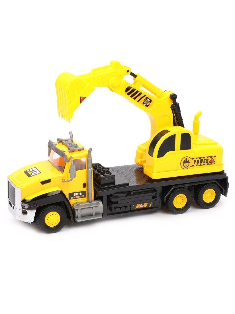 Машина р/у с ковшом, 4 канала, свет, эл.пит.AA*6шт.не вх.в комплект