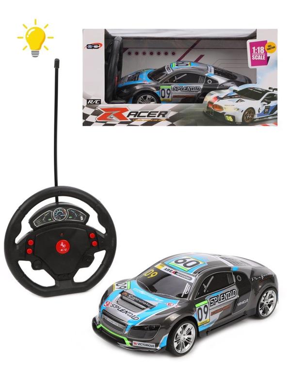 Машина р/у, 4 канала, свет, эл.пит.AA*6шт.не вх.в комплект