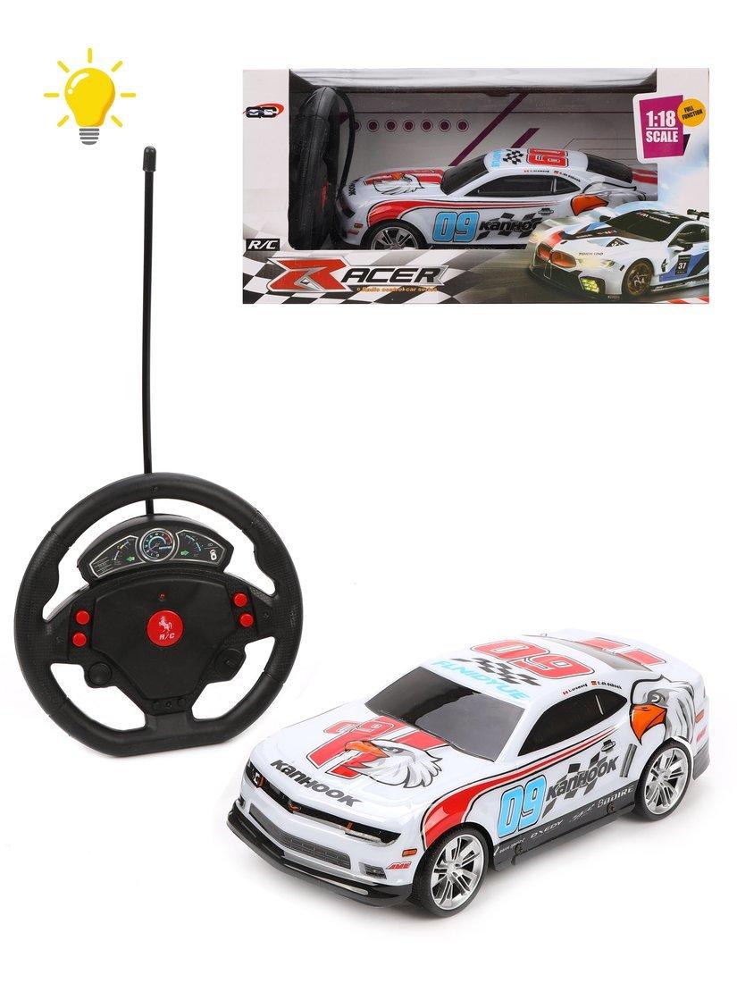 Машина р/у, 4 канала, свет, эл.пит.AA*6шт.не вх.в комплект