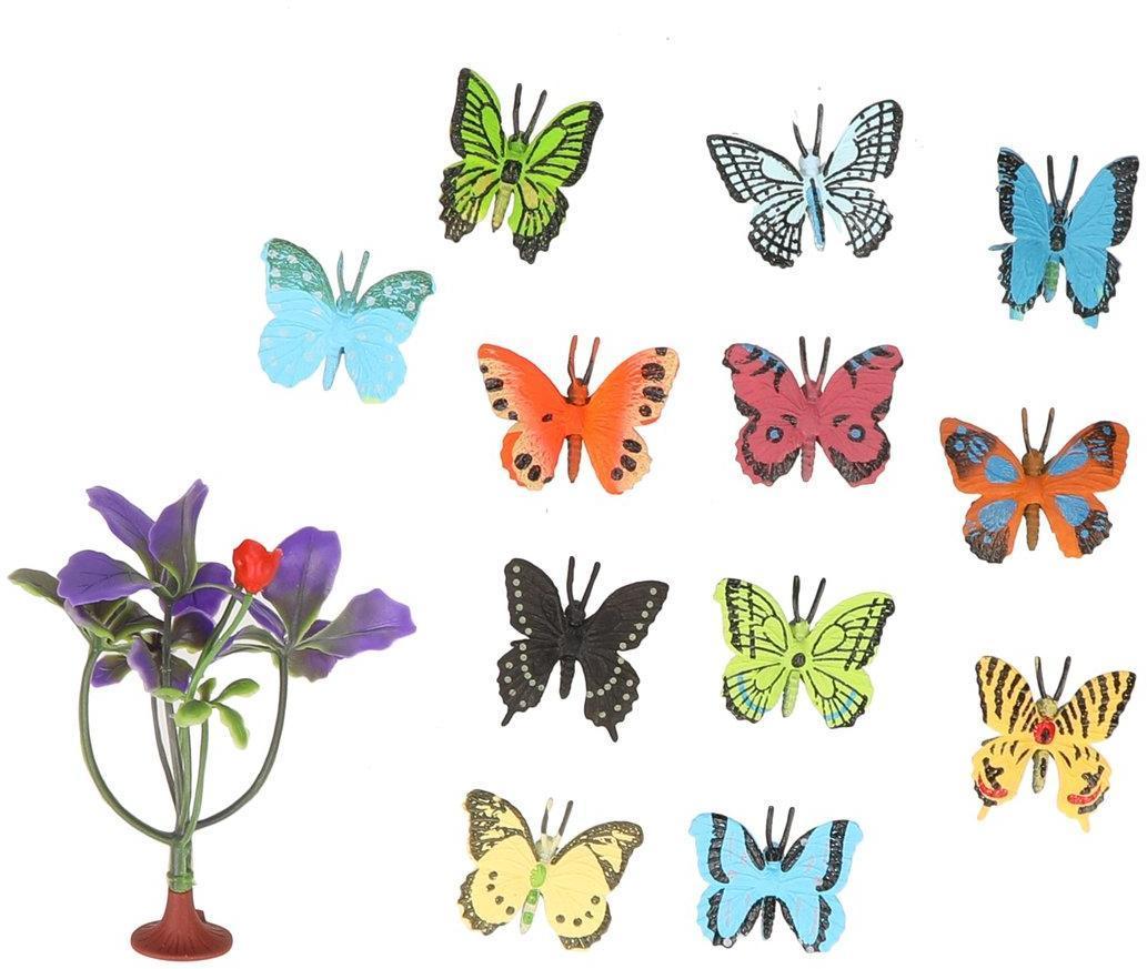 Набор фигурок Бабочки, 13 предм., аксессуары