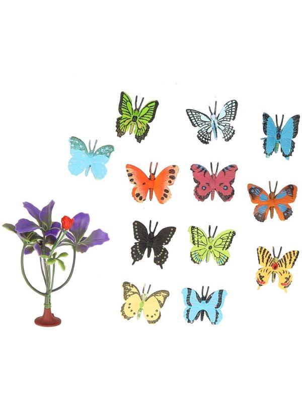 Набор фигурок Бабочки, 13 предм., аксессуары