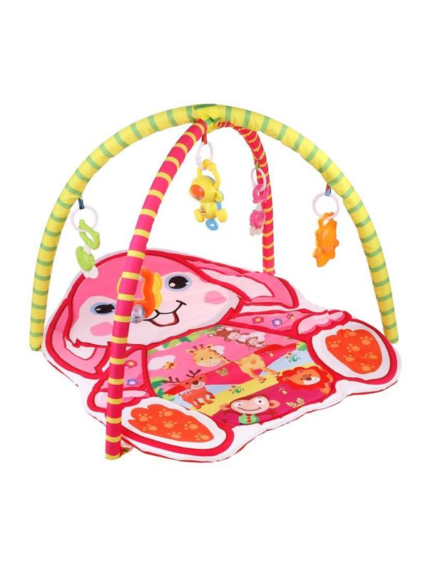 Коврик игровой Зайка, 5 игрушек, пакет