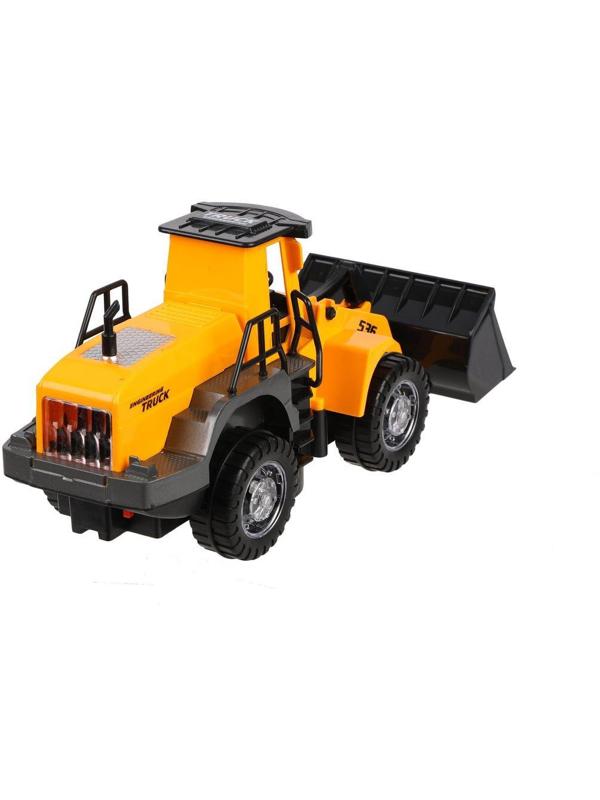 Экскаватор погрузчик эл., свет, звук, эл.пит.АА*3шт.не вх.в комплект, коробка