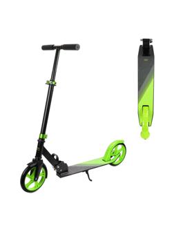 Самокат X-Match Liberty, 200 мм PU, зеленый