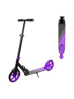 Самокат X-Match Liberty, 200 мм PU, фиолетовый