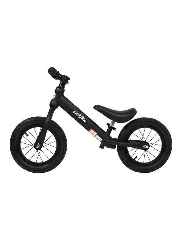 Беговел Moby Kids Run 2, кол.12 надувн, рама карбон, чёрный