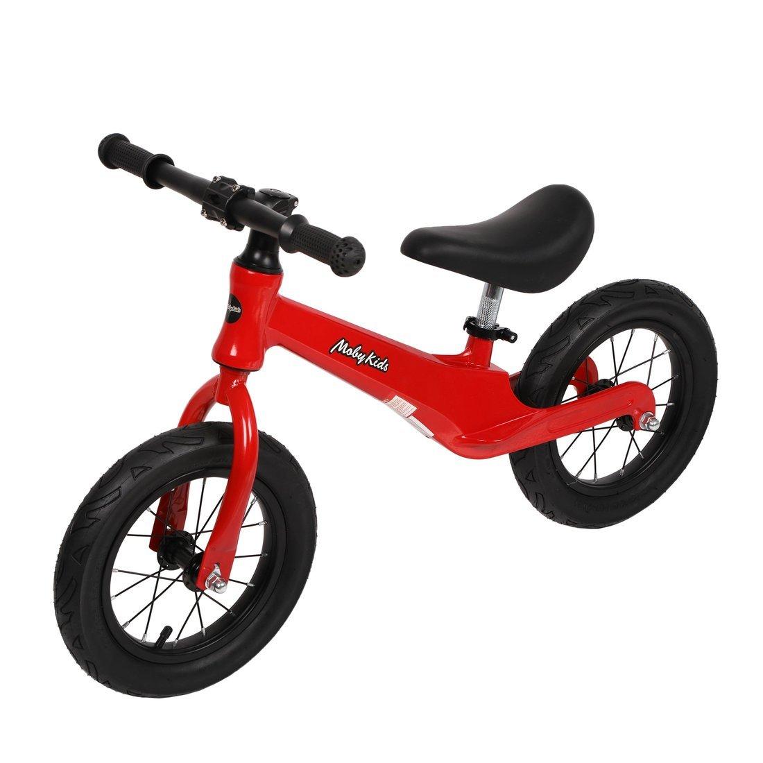 Беговел Moby Kids Phoenix, кол. 12 надувн, рама магний, красный