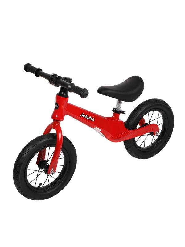 Беговел Moby Kids Phoenix, кол. 12 надувн, рама магний, красный