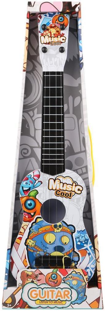 Гитара Монстрики 57 см, 4 стуны, в ассорт., коробка