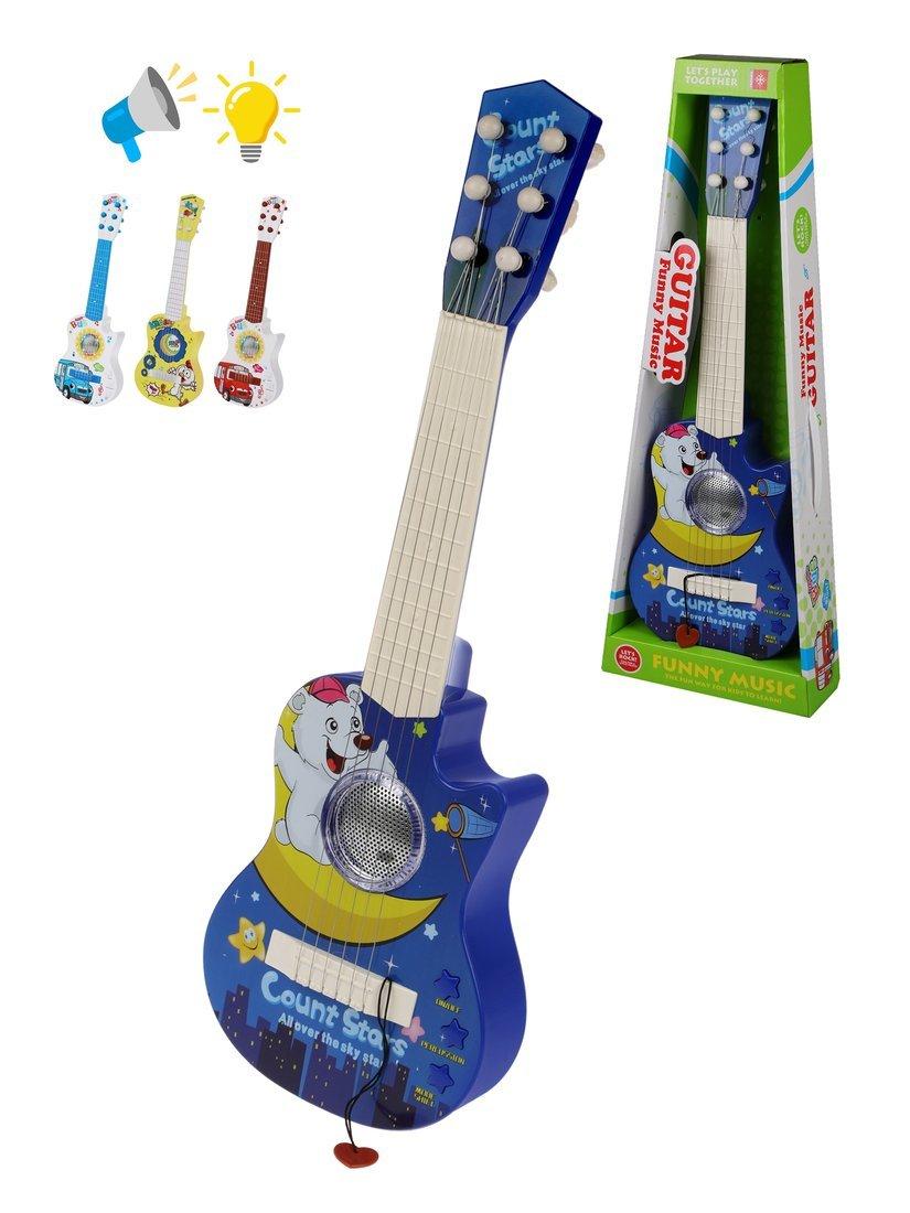 Гитара сенсорная Драйв, режимы рок/классика, свет, звук, эл.пит. АА*3 не вх.в
комплект, в ассорт., коробка