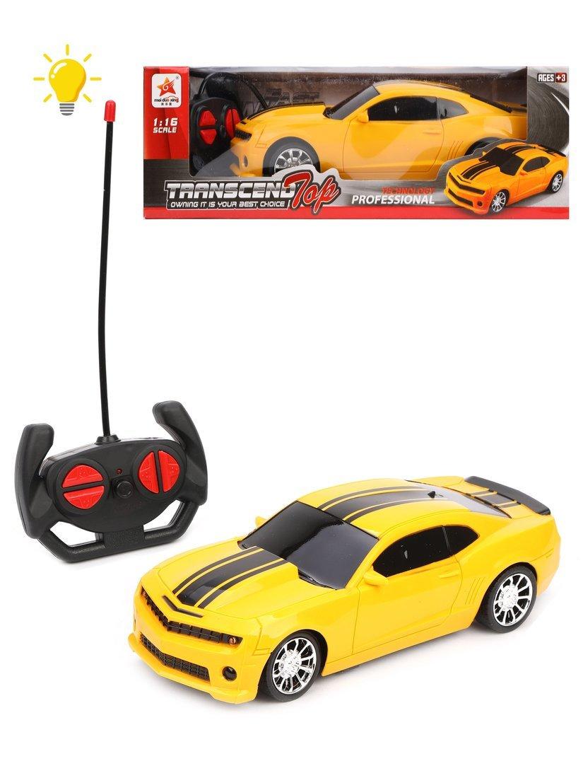 Машина р/у, 4 канала, свет, эл.пит.АА*6шт.не вх.в комплект, коробка