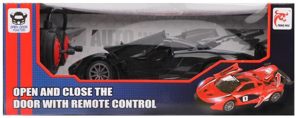 Машина р/у, 5 каналов, откр.двери, багажник, эл.пит.АА*5шт.не вх.в комплект,
коробка