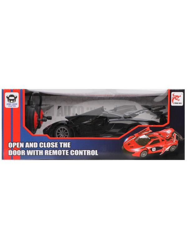 Машина р/у, 5 каналов, откр.двери, багажник, эл.пит.АА*5шт.не вх.в комплект,
коробка