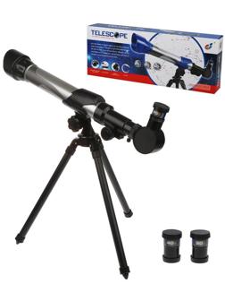 Телескоп детский на ножках, коробка