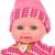 Кукла 20 см в розовом костюмчике, ходит, повторяет фразы, бат.AAA*3шт. в
компл.не вх., кор.
