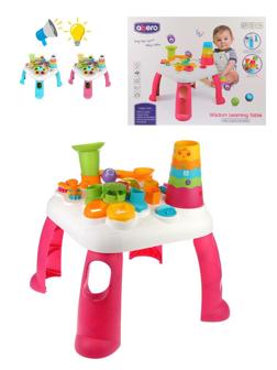 Развивающий столик-сортер Радуга, 13 предметов, свет, звук, эл.пит. ААА*2 не
вх.в комплект, в ассорт.
