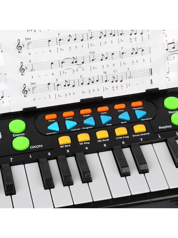 Синтезатор эл., 25 клавиш, запись, микрофон, эл.пит. АА*3 не вх.в комплект