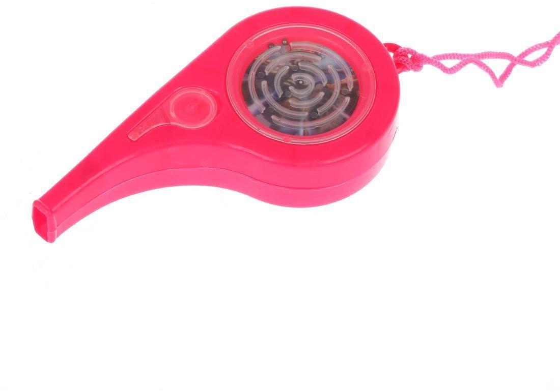 Свисток на веревочке, в ассорт., пакет