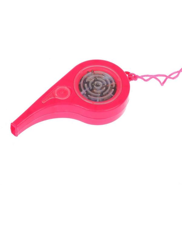 Свисток на веревочке, в ассорт., пакет