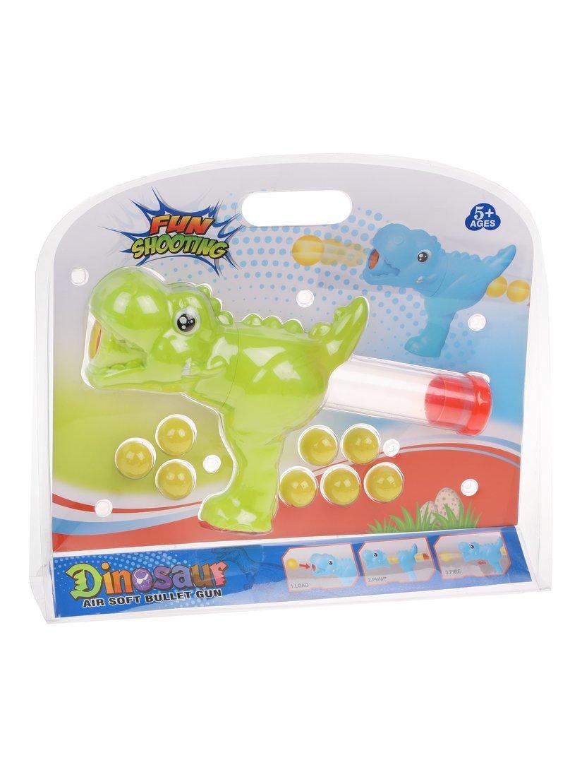 Бластер, в комплекте: мягкие шарики 8шт., блистер, в ассортименте