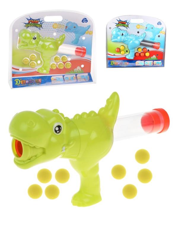 Бластер, в комплекте: мягкие шарики 8шт., блистер, в ассортименте