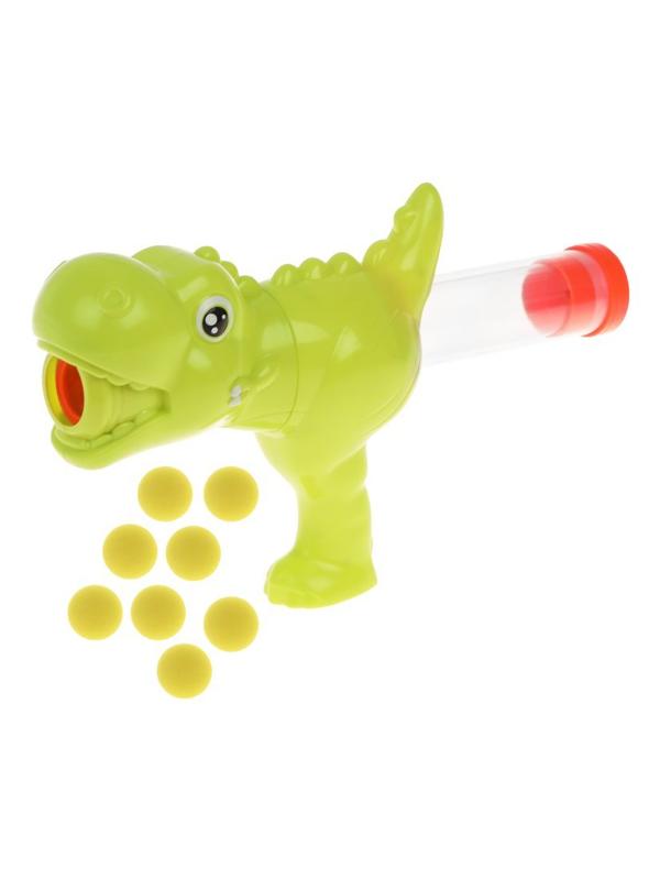 Бластер, в комплекте: мягкие шарики 8шт., блистер, в ассортименте