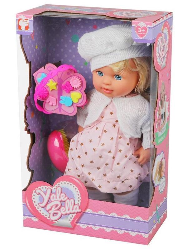 Кукла 30 см аксесс. 10 предм., в ассорт., кор.