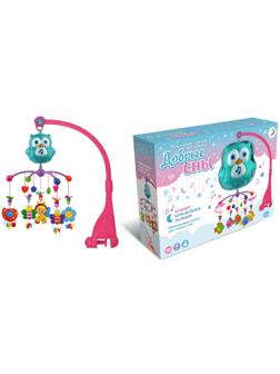 Мобиль, звук, эл.пит.3*AA не вх.в компл., в ассорт., коробка