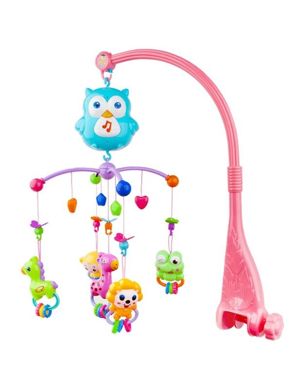 Мобиль на кроватку Добрые сны Африка эл-ф., звук, эл.пит.3*AA не вх.в компл.,
кор