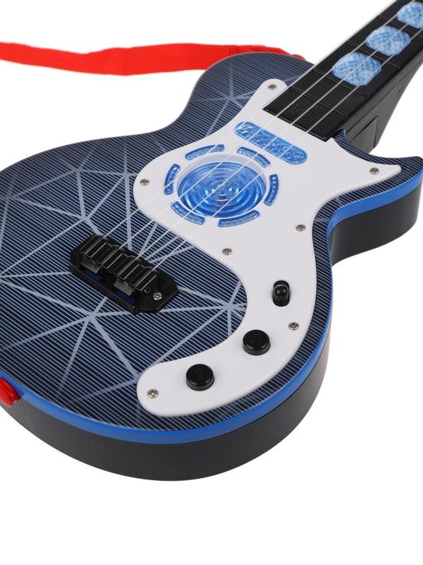 Гитара эл., свет, звук, эл.пит. АА*3 не вх.в комплект, кор.