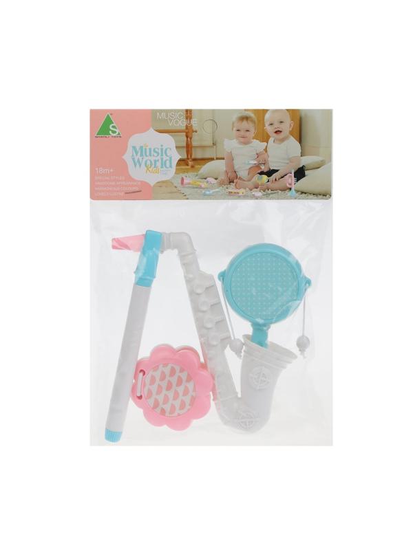 Набор музыкальных инструментов 4 предм., пакет