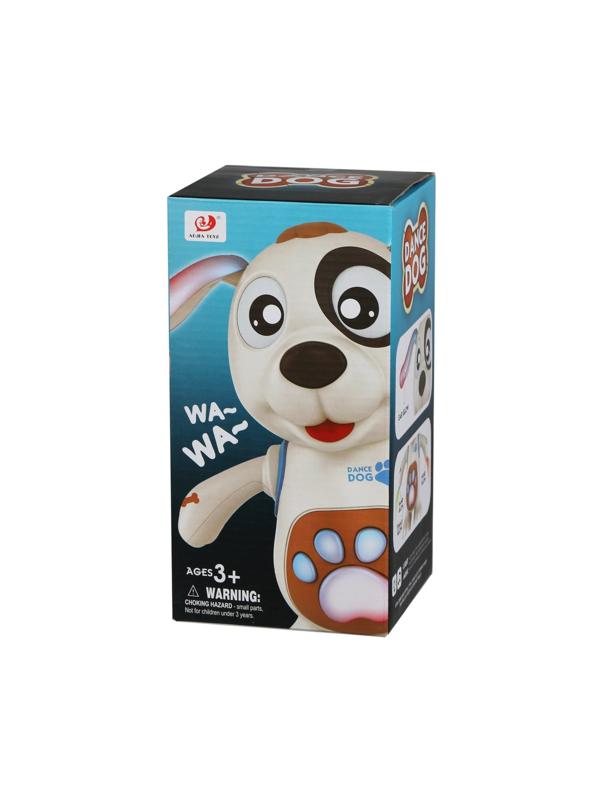 Танцующая собака, свет, звук, прыгает, эл.пит. АА*3 не вх.в компл., кор.