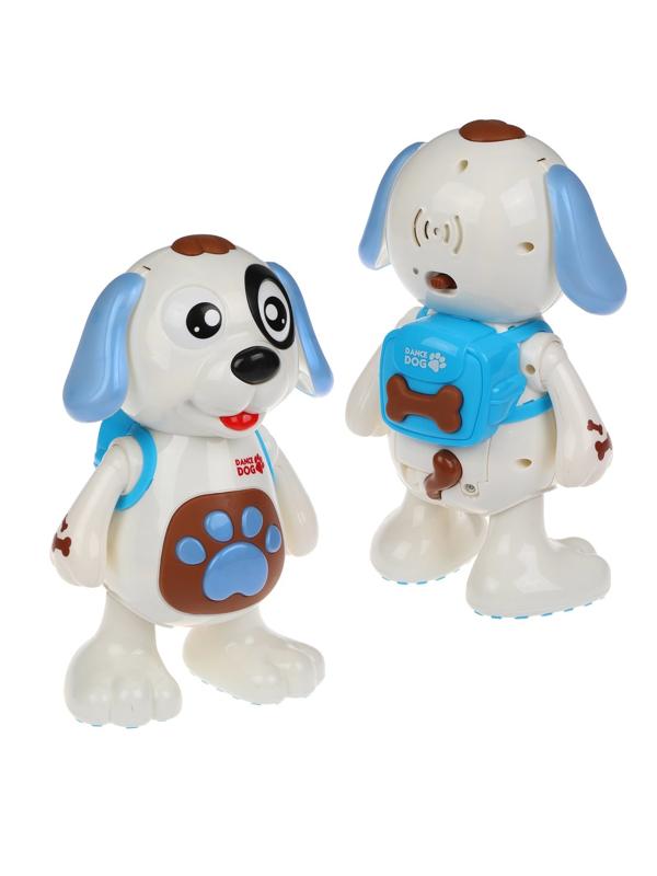 Танцующая собака, свет, звук, прыгает, эл.пит. АА*3 не вх.в компл., кор.