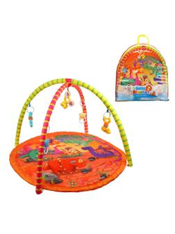 Развивающий игровой коврик, 5 игрушек, в ассорт.