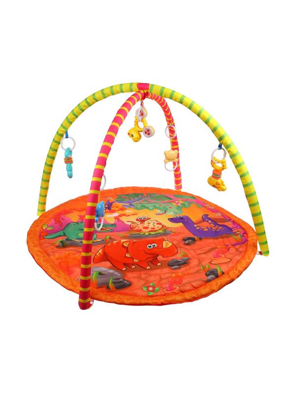 Развивающий игровой коврик, 5 игрушек, в ассорт.