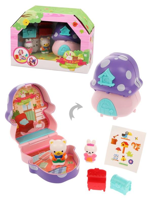 Игровой набор Кукольный домик, в компл. 5 предм., кор.