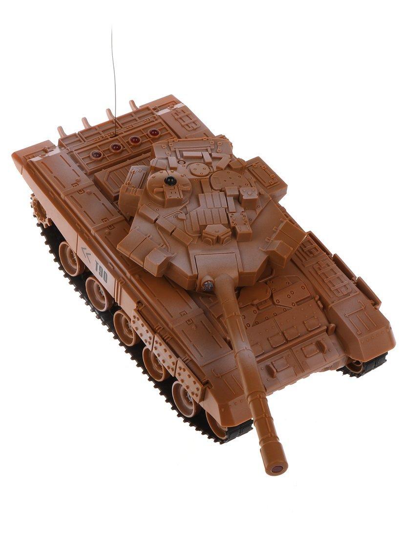 Танк р/у, свет, звук, в комплекте: аккум., USB шнур, тестовые эл.пит.6F22 на
9V - 1шт., коробка