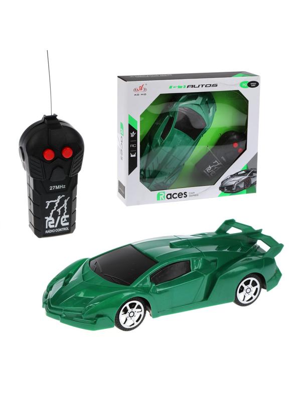 Машина р/у, 2 канала, эл.пит.АА*5шт.не вх.в комплект, коробка, в ассортименте