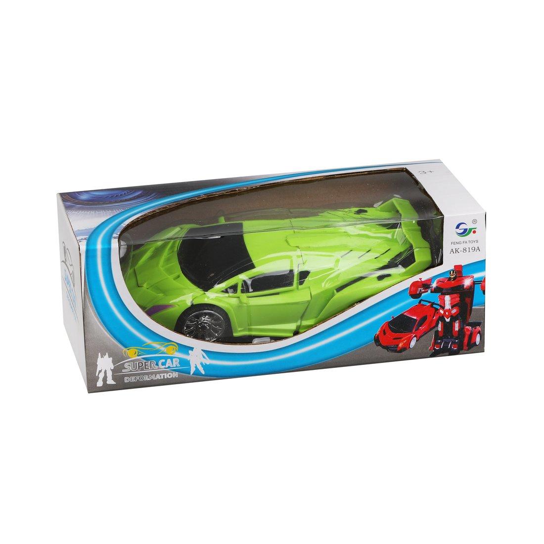 Трансформер Машина-робот эл., свет, звук, эл.пит.АА*2шт.не вх.в комплект,
коробка, в ассортименте